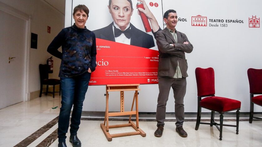 Juan Mayorga et Blanca Portillo revendiquent l&rsquo;inexistence de frontières entre le théâtre et la vie dans « Silence », jacquin couvreur