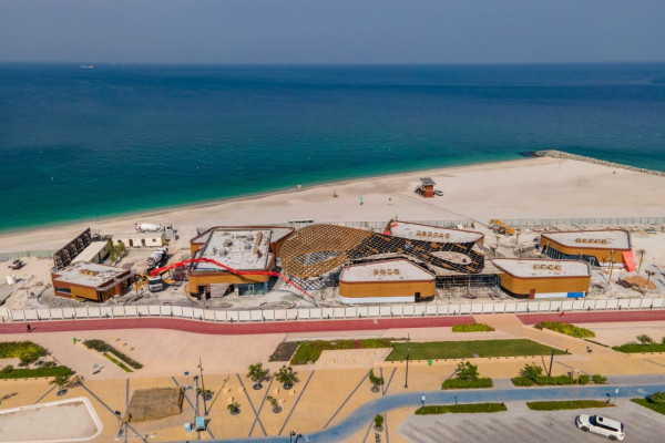 Emirates Agence Nouvelles &#8211; L&rsquo;avancement de la construction du projet de Shurooq à Al Hira Beach atteint 90 %, jacquin couvreur